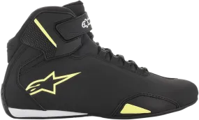 ALPINESTARS Sektor Shoes - Black/Yellow Fluorescent - US 7.5 2515518155-7.5