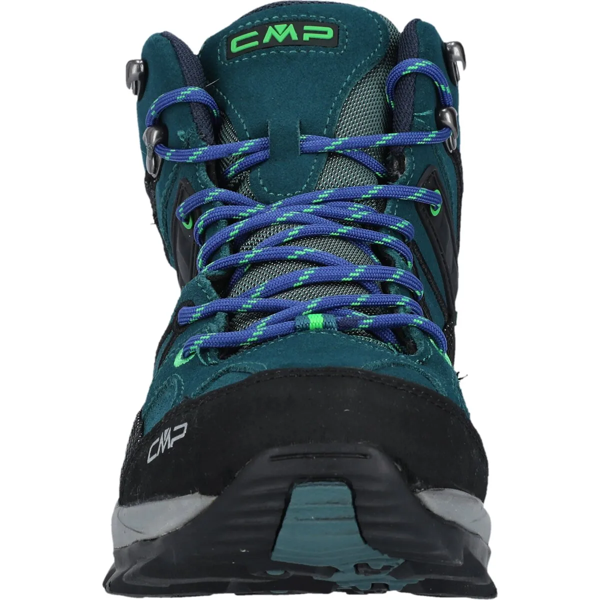 Rigel Mid M WP Adult Boot - Petrol-Verde Fluo